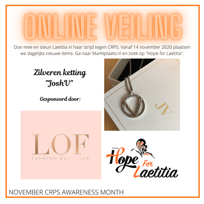 Online veiling: ketting JoshV van Lof Online veiling: ketting JoshV van Lof