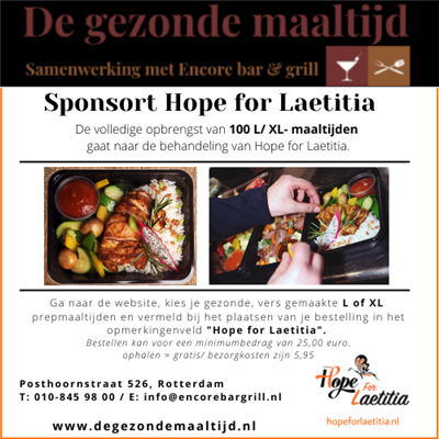 Een maaltijd voor Laetitia Een maaltijd voor Laetitia