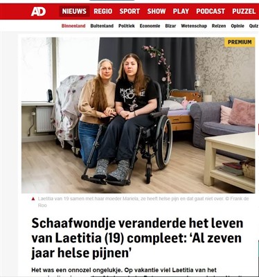 Laetitia in het AD